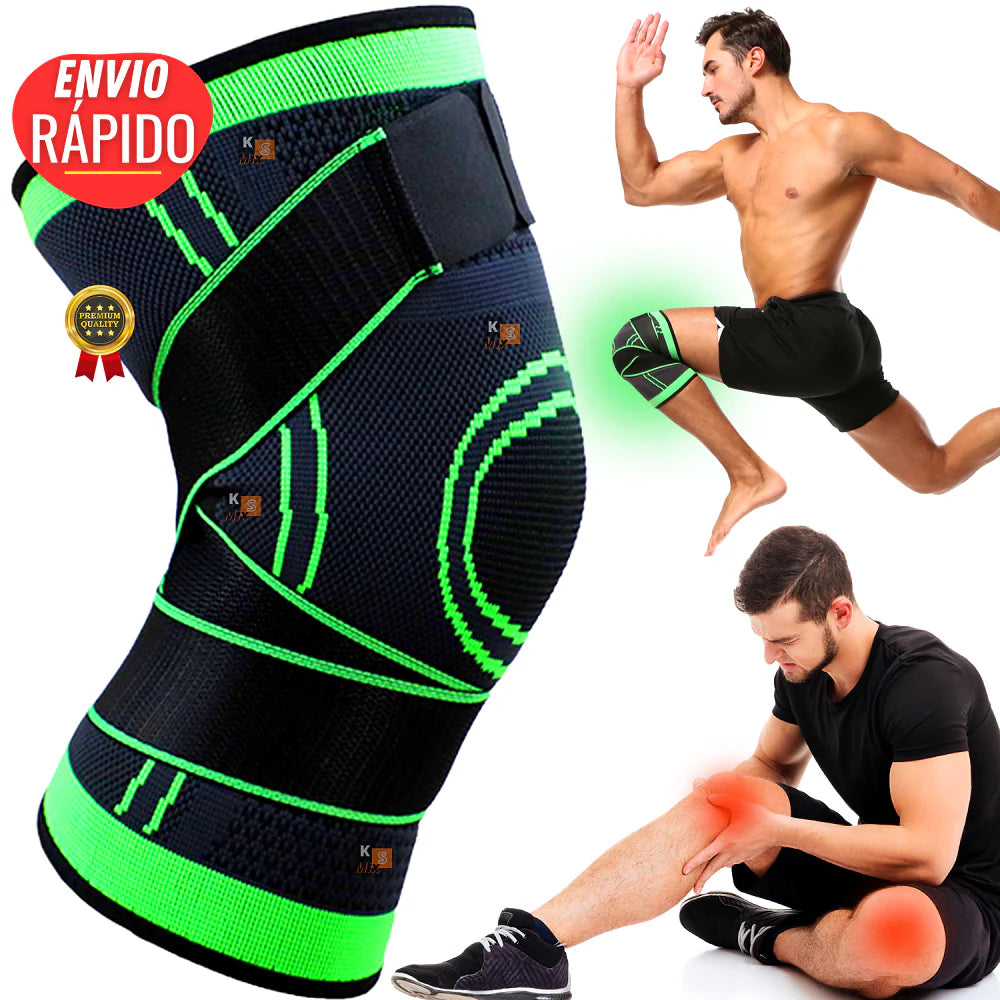 Adiós al dolor de rodillas con RODIFLEX™ - (RODILLERA DE COMPRESIÓN CON BANDAS ELÁSTICAS)