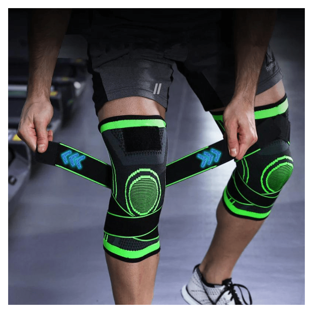 Adiós al dolor de rodillas con RODIFLEX™ - (RODILLERA DE COMPRESIÓN CON BANDAS ELÁSTICAS)