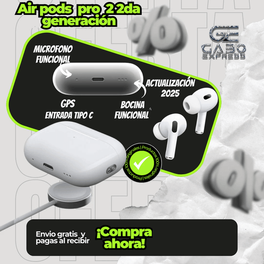 Airpods Pro 2 Generación ANC (2025) Premium✅